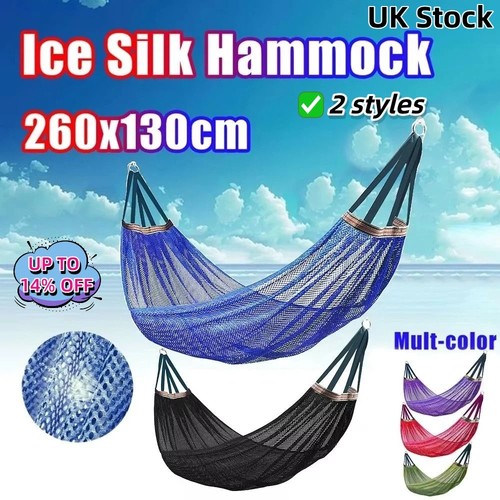 Outdoor portable mesh hammock - portable,