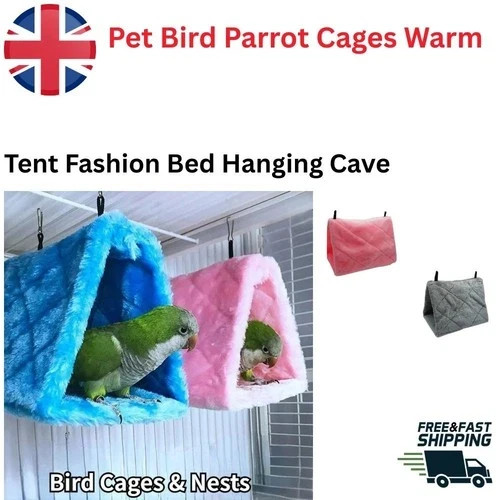 Pet bird warm hammock - hammock, cage