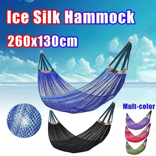 Outdoor portable mesh hammock - outdoor,