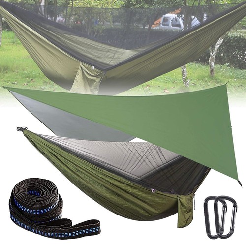 Camping hammock with rain fly - hammock,
