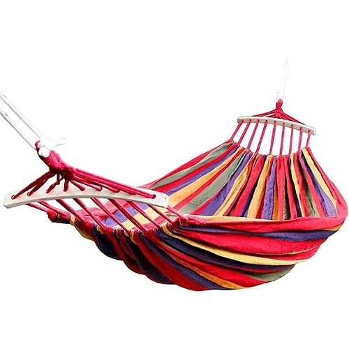 Outdoor camping hammock single - outdoor,