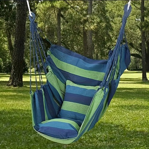 Blue and green stripe - stripe, hammock