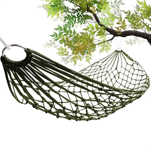 Nylon mesh hammock army - nylon,